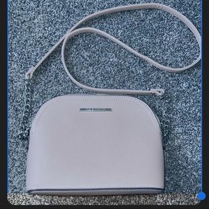 Steve Madden mauve bag with chains